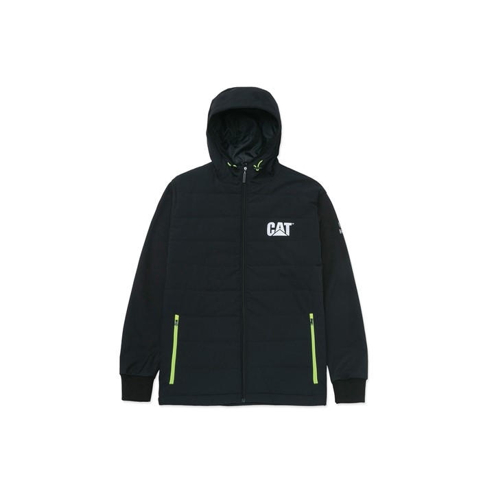 Caterpillar Men's Black Tech Hybrid Jacket in Size 2XL, Sports Direct