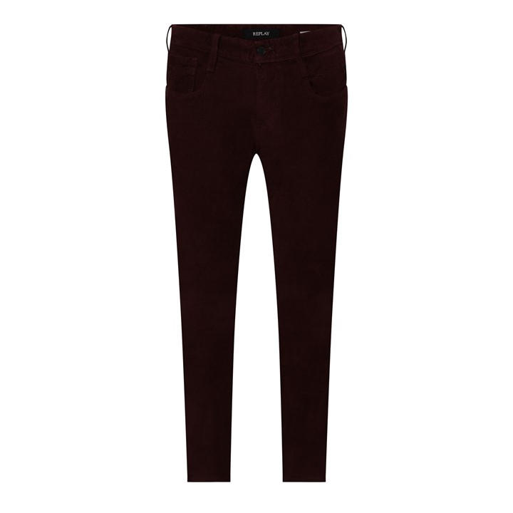 Replay Men's Red Anbass Slim-Fit Jeans in Size L, Sports Direct
