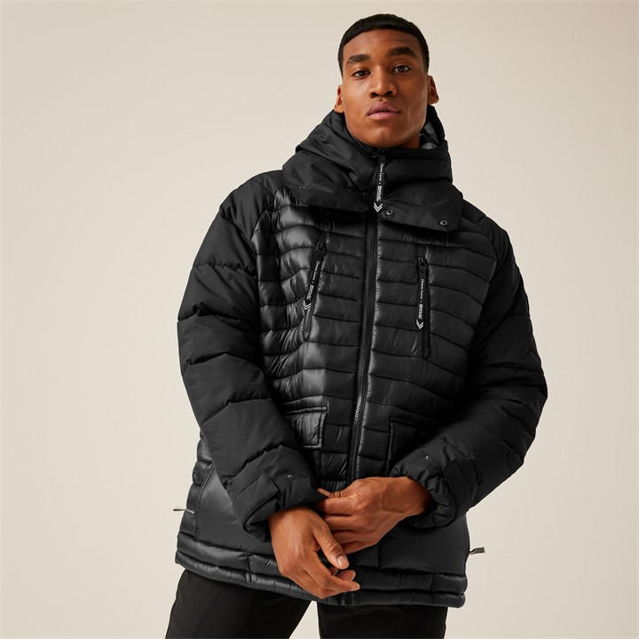 Regatta Men's Black Christian Lacroix Congenies Short Coat Small