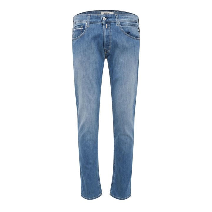 Replay Men's Blue Grover Straight-Fit Jeans, Sports Direct