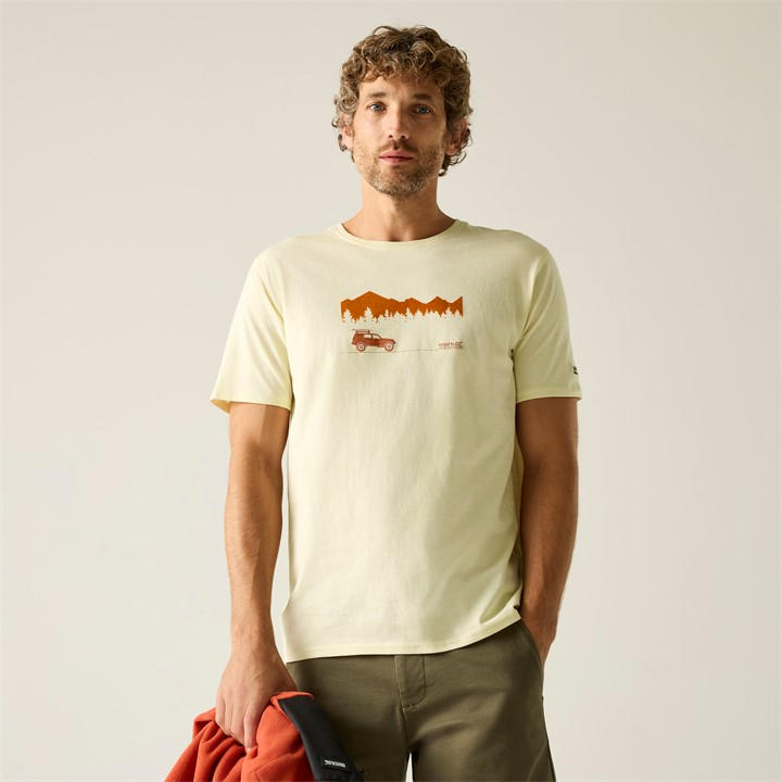 Regatta Men's Whitstnewild Cline Ix Breathable T-Shirt in Size 3XL, Sports Direct