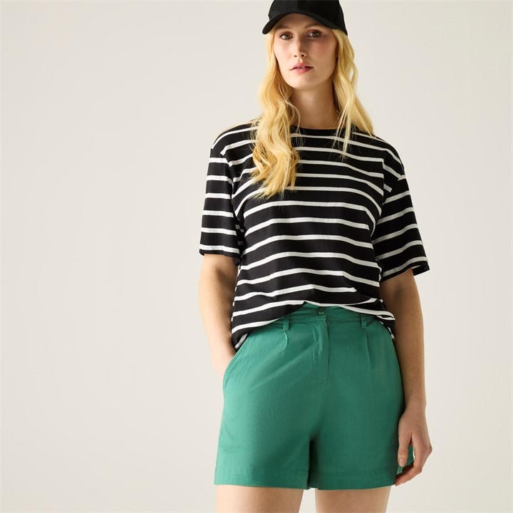 Regatta Women's Green Sabelle Shorts in Size 18, Sports Direct