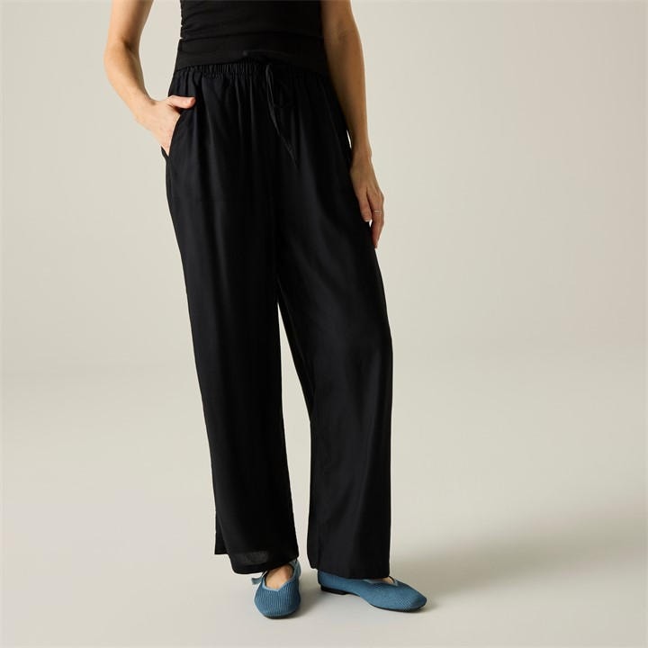 Regatta Women's Black Elbrie Lightweight Trousers in Size 12, Sports Direct