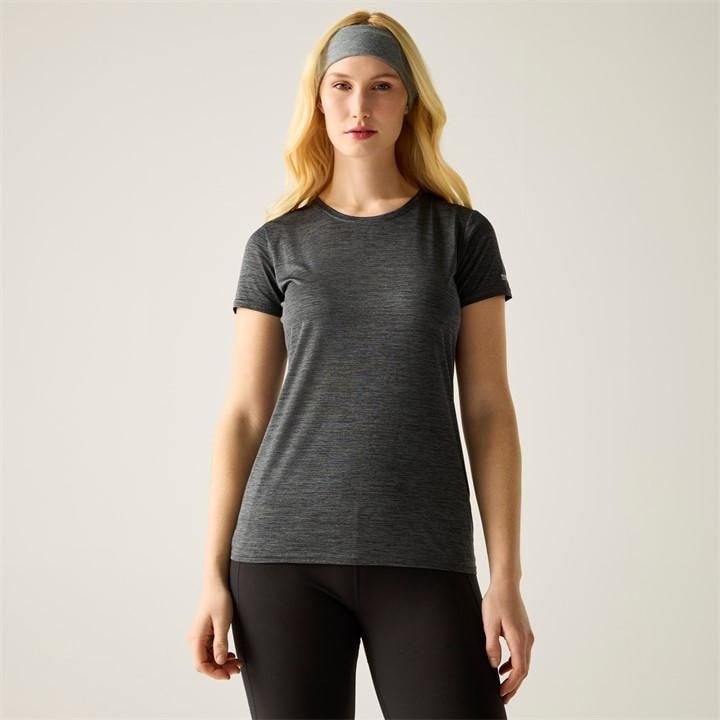 Regatta Women's Grey Fingal Edition Hardwearing T-Shirt in Size 14, Sports Direct