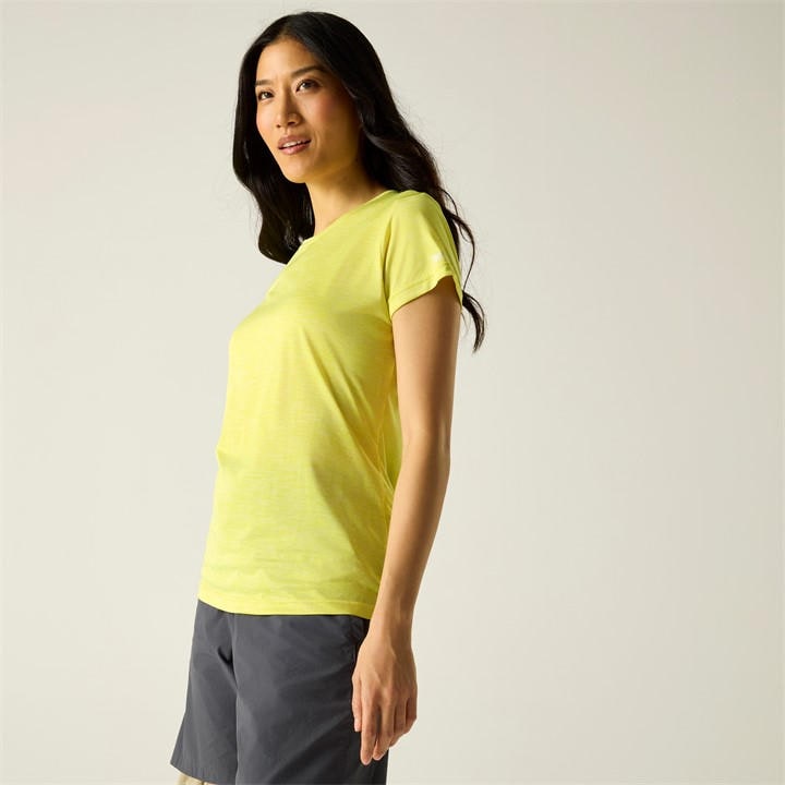 Regatta Women's Canary Yelw Fingal Edition Hardwearing T-Shirt in Size 8, Sports Direct