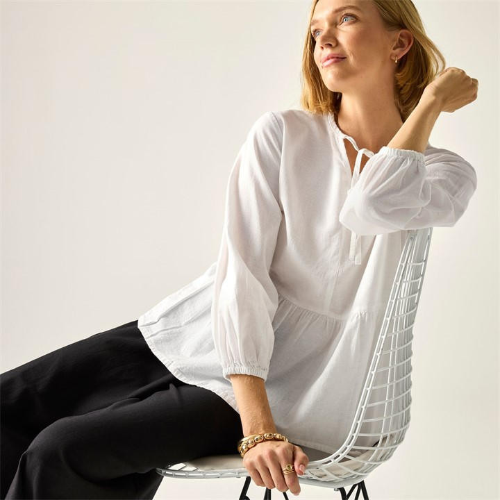Regatta Women's Primden Breathable Shirt - White - 12 - Image 5