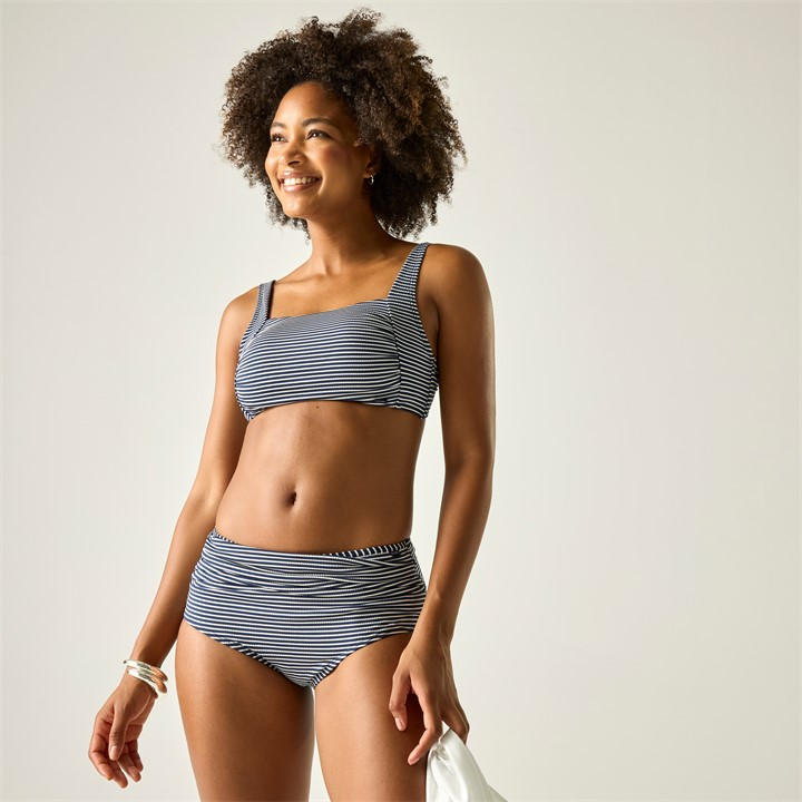 Regatta Women's Blue Loria Padded Bikini Top in Size 8, Sports Direct
