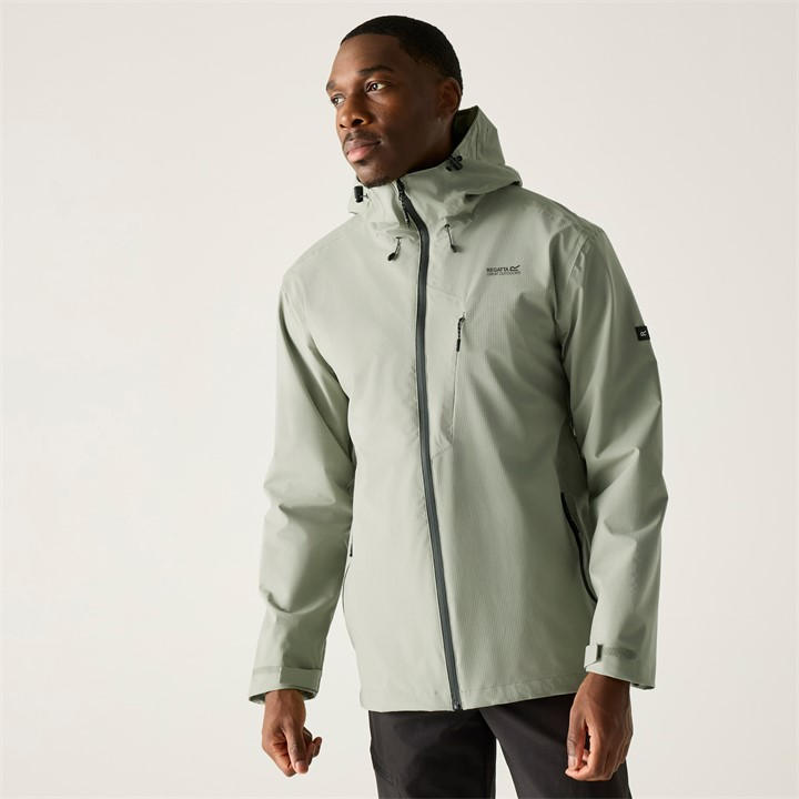 Regatta Men's Green Oklarna Waterproof Isotex Jacket in Size 2XL, Sports Direct