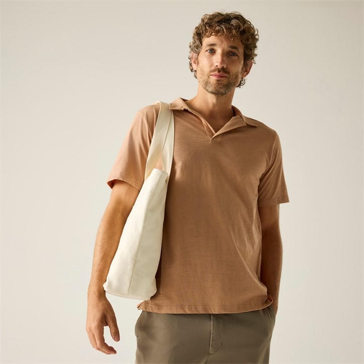 Regatta Men's Italian Clay Hadvo Breathable Polo Shirt in Size XL, Sports Direct