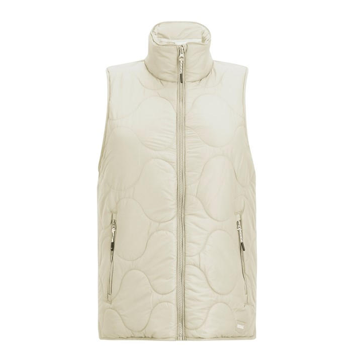 Regatta Women's Cream Carlotte Water-Repellent Gilet in Size 14, Sports Direct