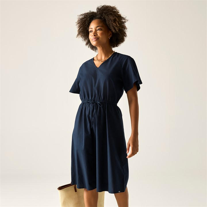 Regatta Women's Blue Elona Breathable Dress in Size 18, Sports Direct