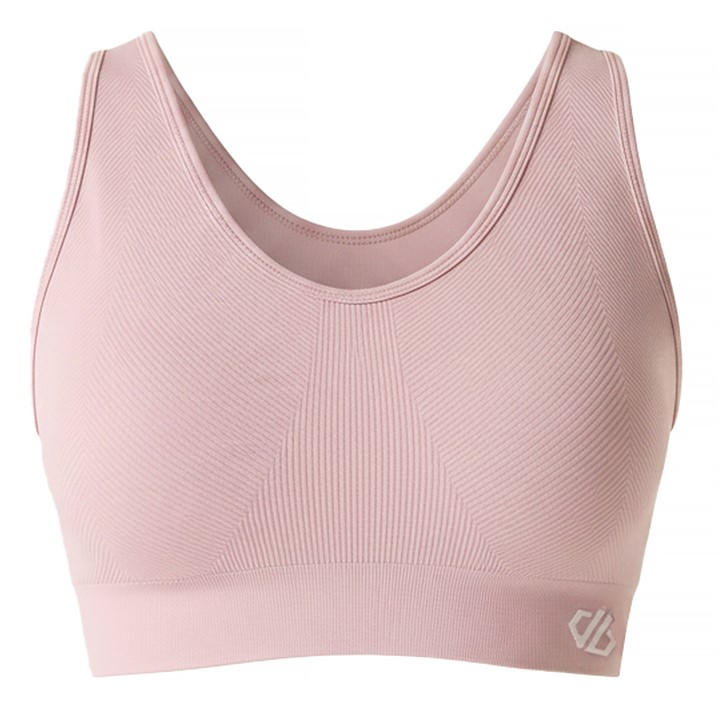 Dare 2B Women's White React Anti-Bacterial Bra in Size XL, Sports Direct