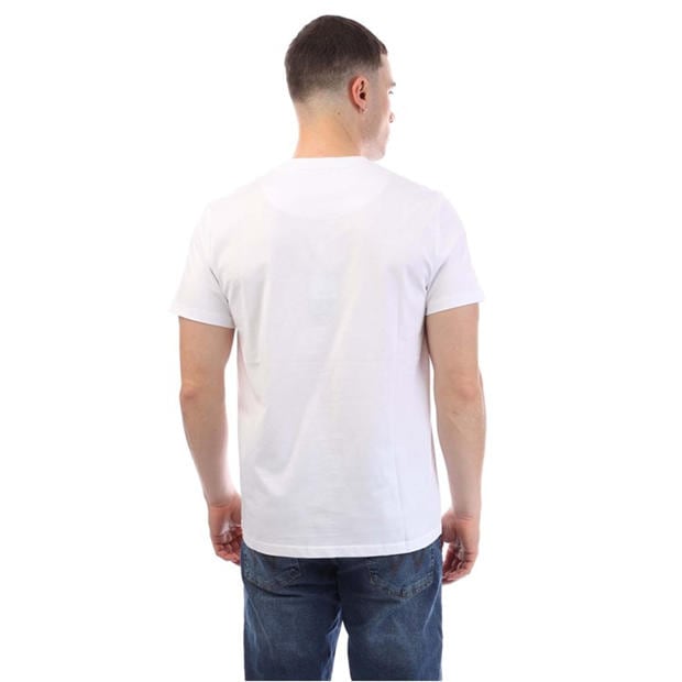 White - Weekend Offender - Shareck Check T-Shirt
