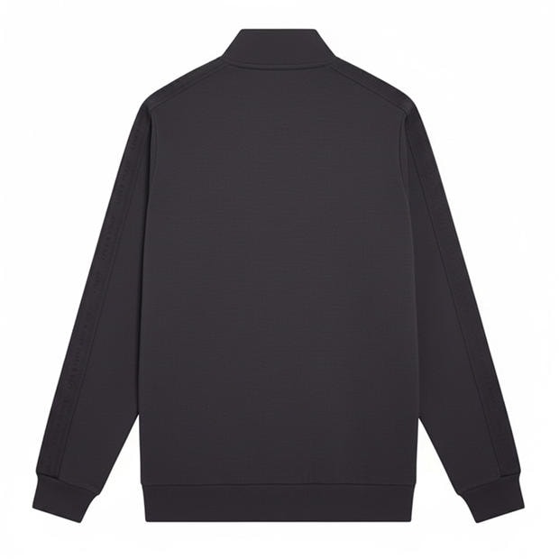 Grey - Lyle and Scott - Tape Track Top