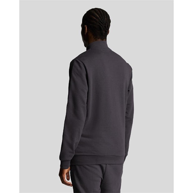Grey - Lyle and Scott - Tape Track Top