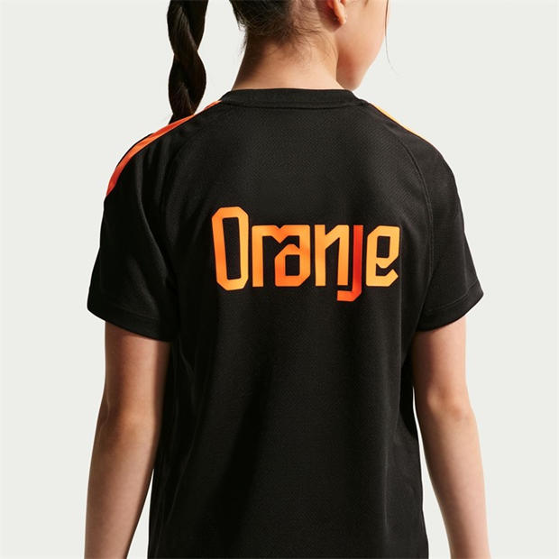 Black/Red - Nike - Kids' Netherlands Short Sleeve T-Shirt