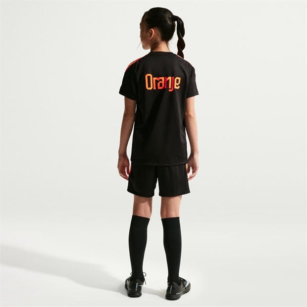 Black/Red - Nike - Kids' Netherlands Short Sleeve T-Shirt