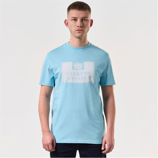 Light Blue - Weekend Offender - Bonpensiero Graphic T-Shirt