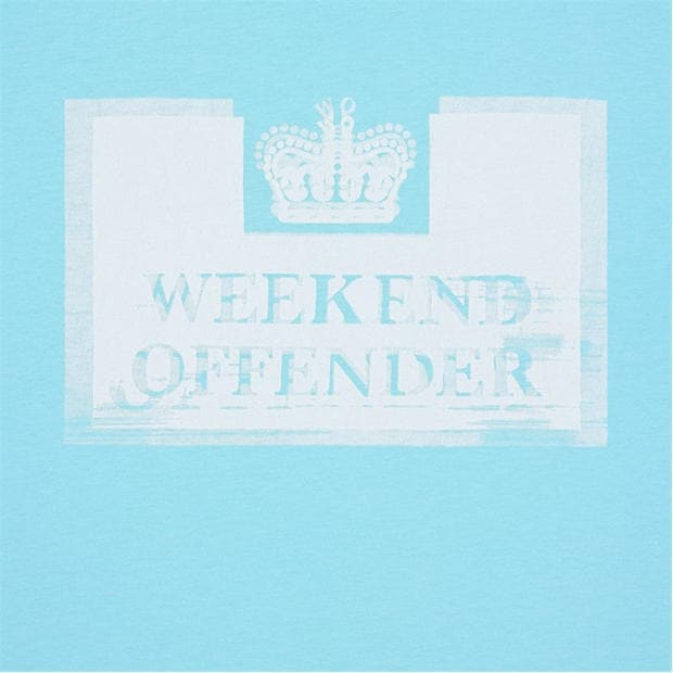 Light Blue - Weekend Offender - Bonpensiero Graphic T-Shirt