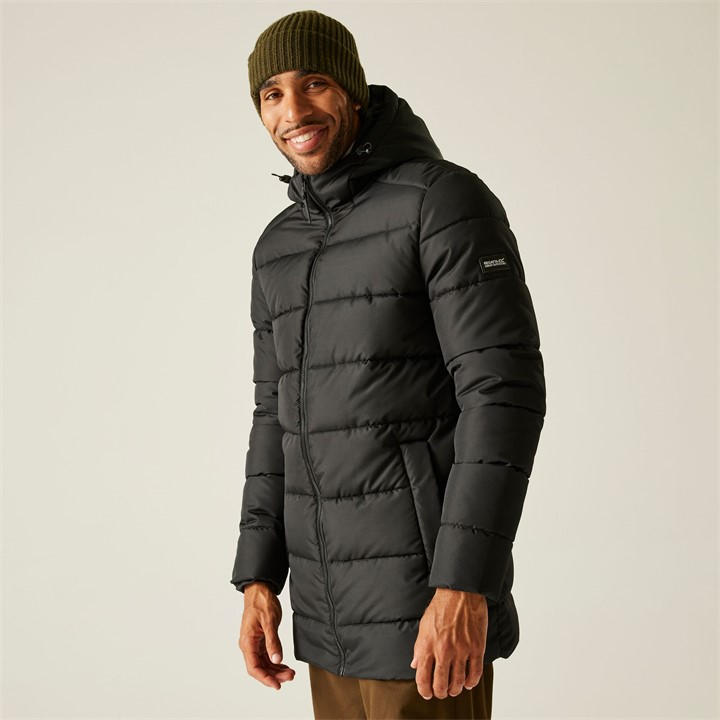 Regatta Men's Lakiver Padded Jacket - Black 3XL - Image 4
