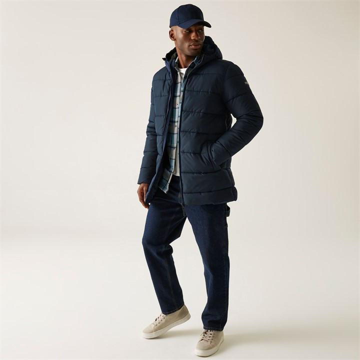 Regatta Men's Blue Lakiver Padded Jacket Small