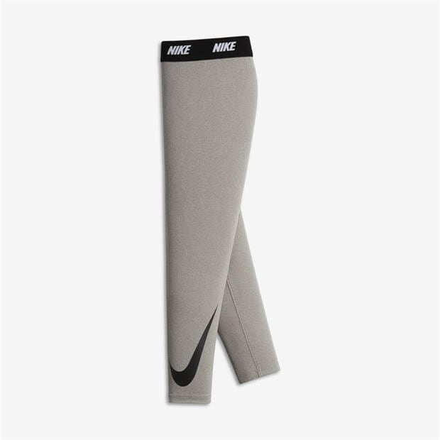 Šedá - Nike - Swoosh Leggings Infant Girls