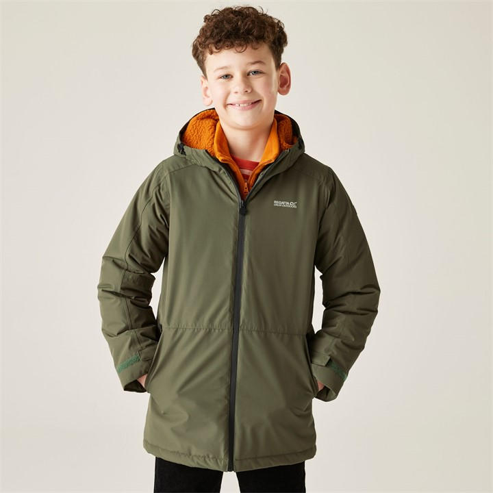 Regatta  Kids Green Farbank Ii in Size 12, Sports Direct