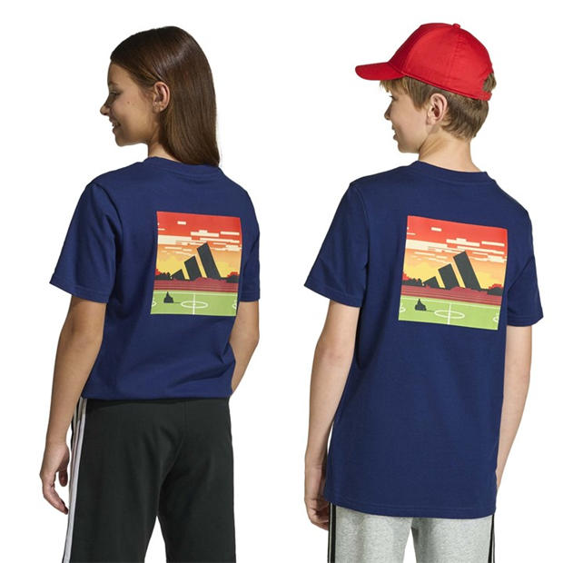 Dark Blue - adidas - Kids' Game 2 T-Shirt