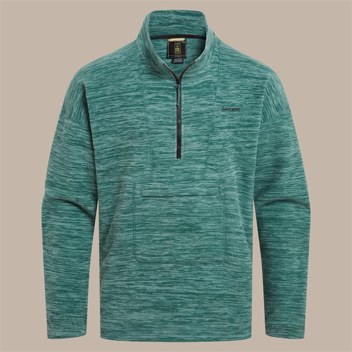 Craghoppers Men's Green Esk Ii Insulated Half Zip Technical Top in Size 2XL, Sports Direct