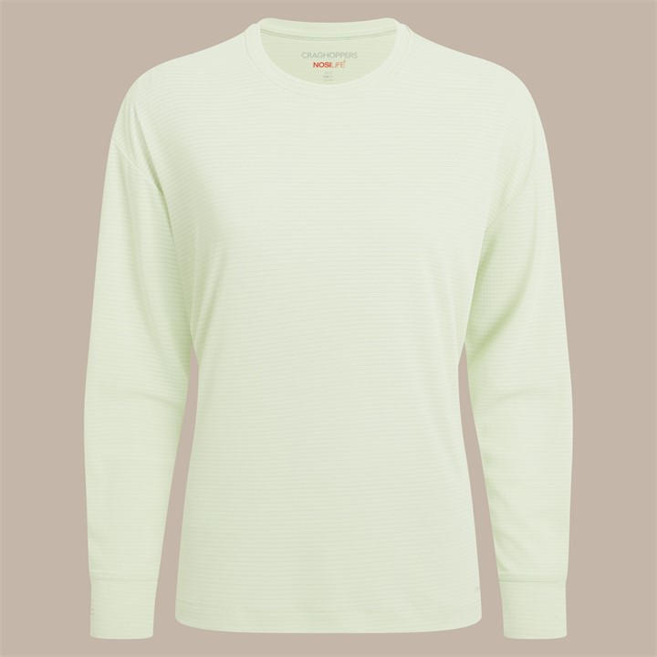 Craghoppers Women's Nosilife Solar Shield+ Long-Sleeved Top - Pear Drop - 12 - Image 3