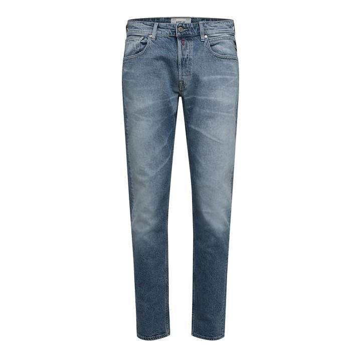 Replay Men's Blue Grover Straight-Fit Jeans, Sports Direct