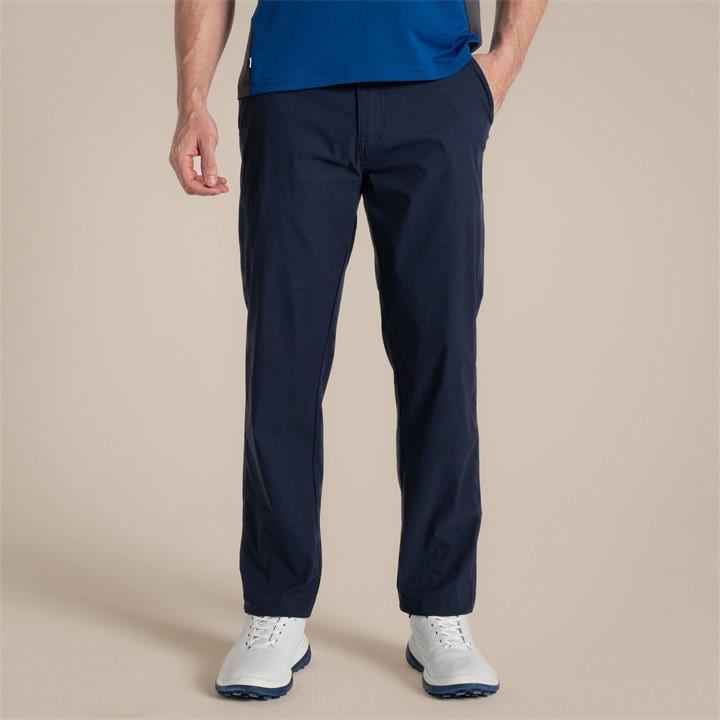 Craghoppers Men's Blue Nosilife Santos Ii Golf Trousers, Sports Direct
