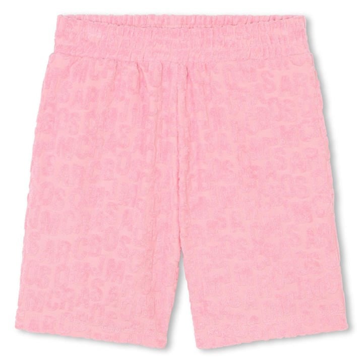 Marc Jacobs Girls Pink Towelling Logo Shorts  in Size 11 - 12 Years, Sports Direct