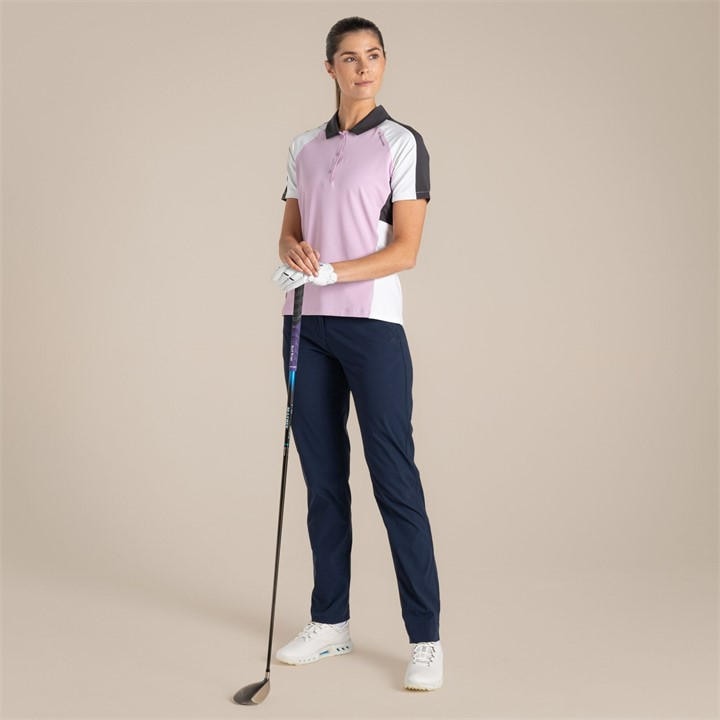 Craghoppers Women's  Nosilife Hazelmere Quick-Drying Golf Polo Top in Size 14, Sports Direct