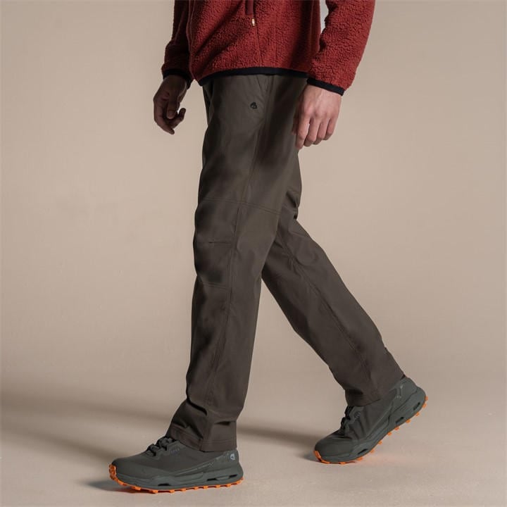 Craghoppers Men's Green Brisk Pro Water-Repellent Trousers, Sports Direct