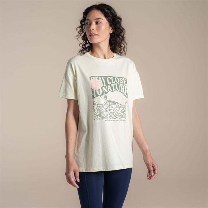 Craghoppers Women's Pear Drop Yago Short-Sleeved Top in Size 12, Sports Direct