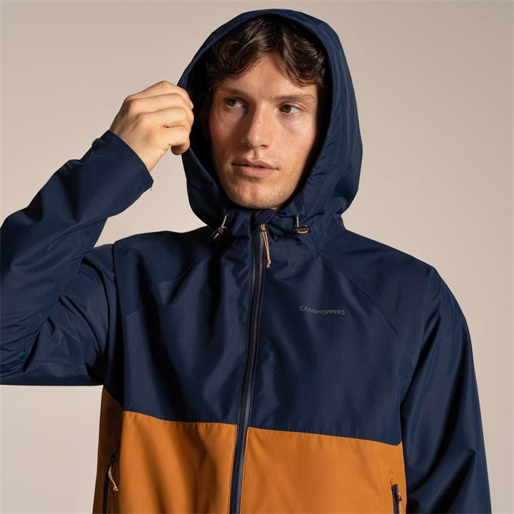 Craghoppers Men's Blnvy/Dphnna Osuna Waterproof Shell Jacket in Size XL, Sports Direct