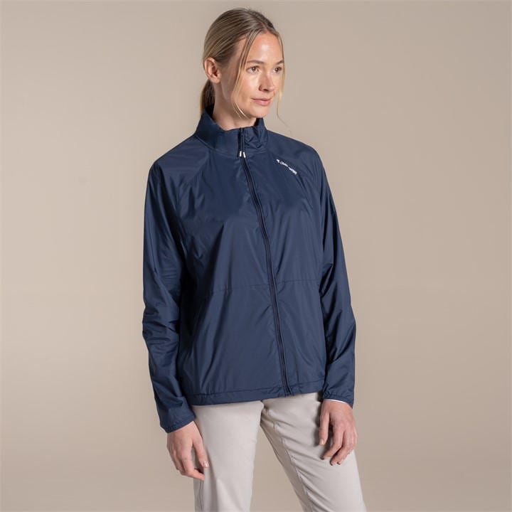 Craghoppers Women's Blue Nosilife Driver Lightweight Upf 50+ Golf Jacket in Size 14, Sports Direct