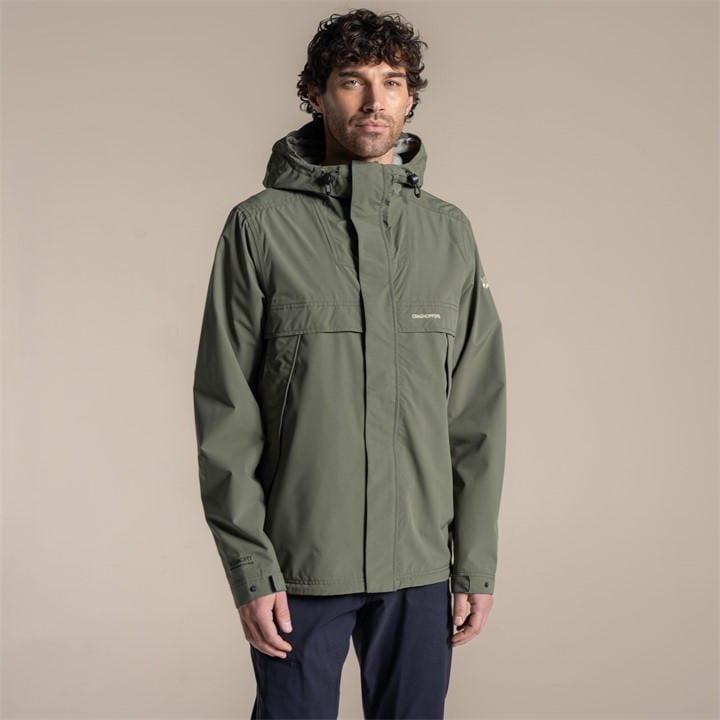 Craghoppers Men's Darksage Keskadale Waterproof Aquadry Jacket in Size L, Sports Direct