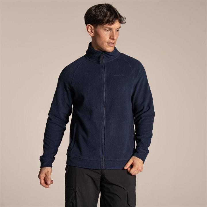 Craghoppers Men' Blue Charlston Insulated Fleece Top in Size S, Sports Direct