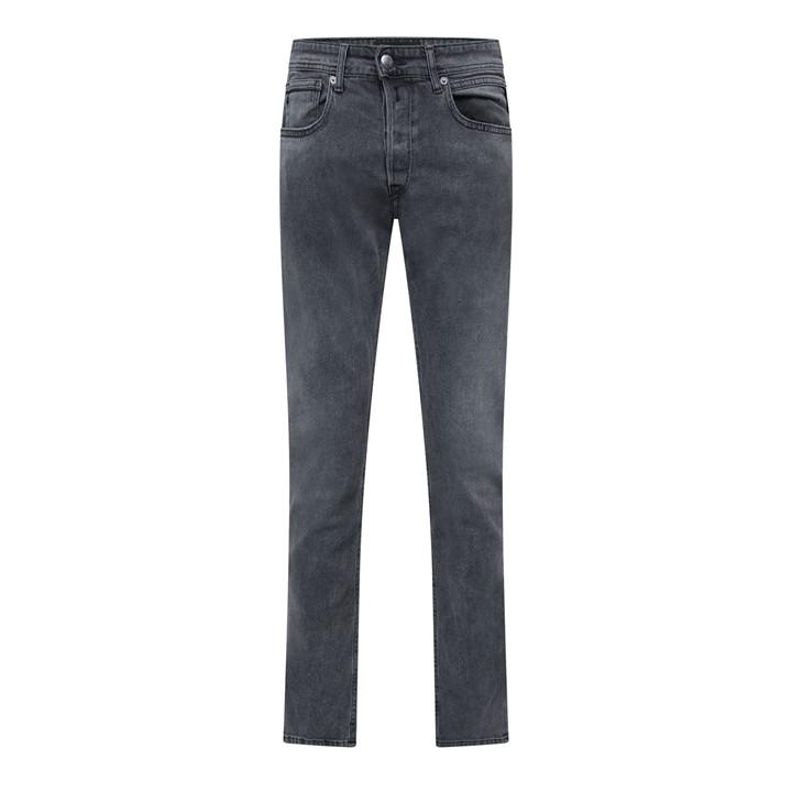 Replay Men's Grey Grover Straight-Fit Jeans, Sports Direct