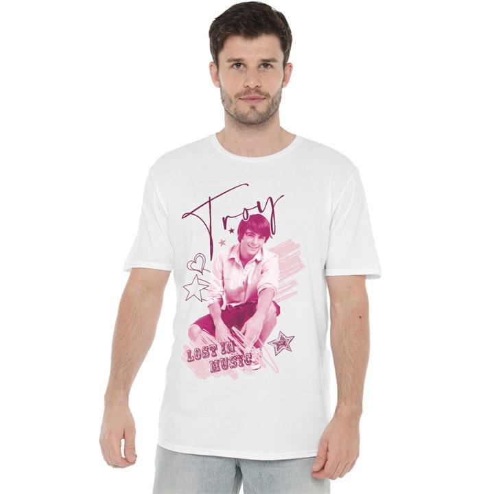 Disney Men's White High School Musical Troy T Shirt in Size XL, Sports Direct
