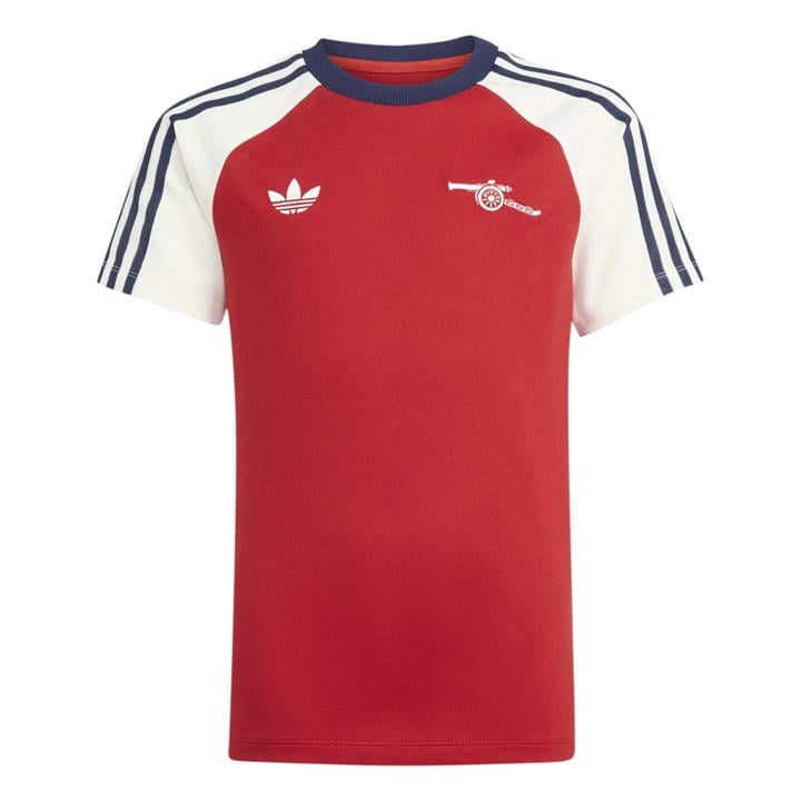 Arsenal   Kids  Kids'  Short Sleeve T-Shirt, Football by adidas in Size 11 - 12 Years, Sports Direct