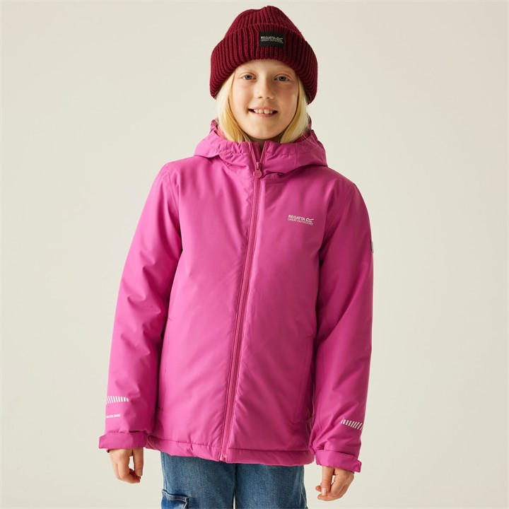 Regatta  Kids Pink ' Hurdle Isotex Thermoguard Insulated Waterproof Jacket in Size 6-7yrs, Sports Direct