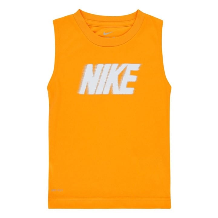 Nike Boys Orange Kids' Strappy Muscle Vest in Size 5 - 6 Years, Sports Direct