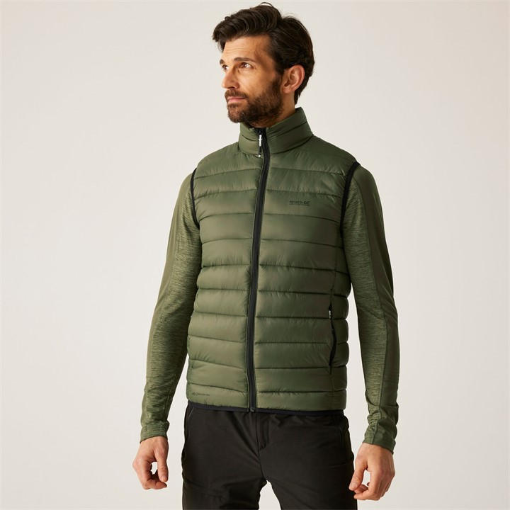 Regatta Men' Green Marizion Bodywarmer in Size S, Sports Direct