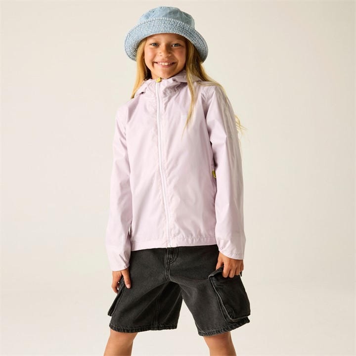 Regatta  Kids Pink Kids Lever Waterproof Isolite Jacket in Size 13 Years, Sports Direct