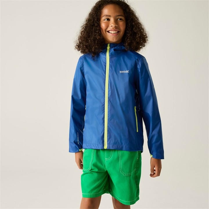 Regatta  Kids Blue Kids Lever Waterproof Isolite Jacket in Size 13 Years, Sports Direct
