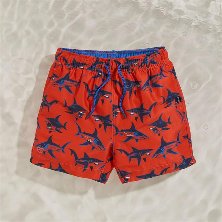 Regatta  Kids Rusoranshark Kids Skander Quick-Drying Swimwear in Size 10, Sports Direct