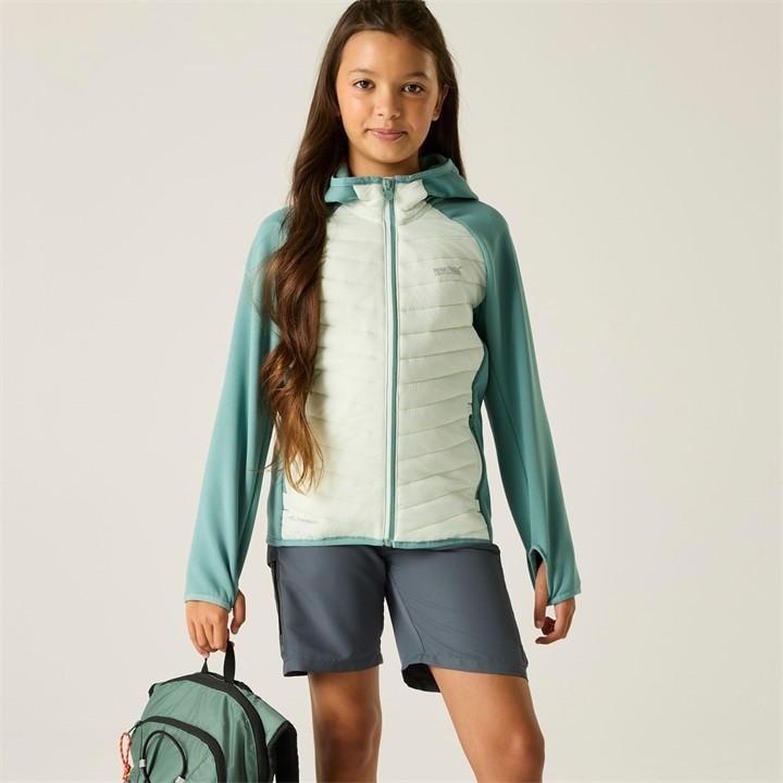 Regatta  Kids Ivymossomist Kids Andreson Hybrid Water-Repellent Jacket in Size 13 Years, Sports Direct
